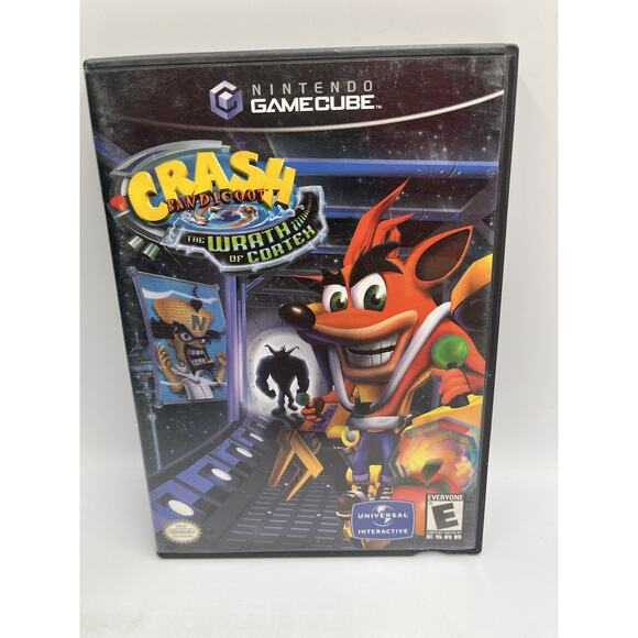 Crash Bandicoot: The Wrath of Cortex (Nintendo GameCube, 2002) GC CIB W/ Manual - Picture 1 of 7